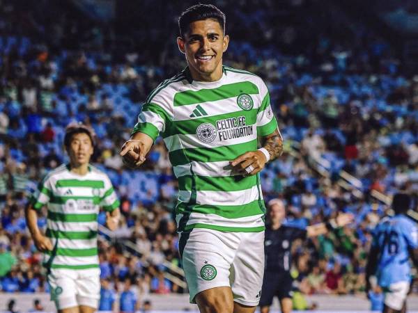 Luis Palma se luce nuevamente con Celtic, esta vez en goleada ante el Chelsea