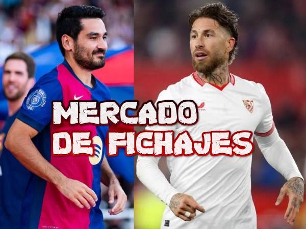 Fichajes de Europa: Barcelona sufre duro revés de Gündogan, Sergio Ramos en busca de club antes que termine el mercado y te contamos todos los movimientos en el mercado de verano a 12 días de que termine.