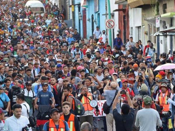 En los últimos meses, el movimiento de migrantes que parten en caravana rumbo a Estados Unidos, ha sifo también de México, específicamente de Tapachula en el estado de Chiapas.