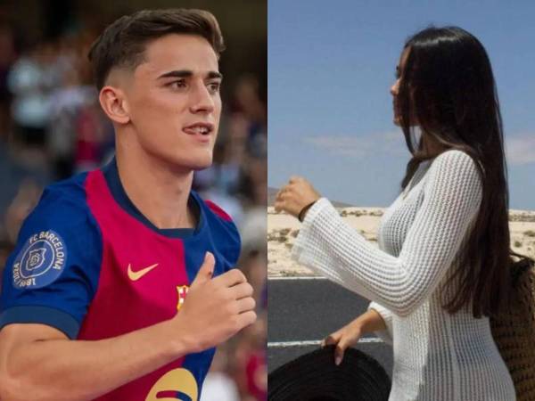 Diversos medios de España revelan la identidad de la chica que conquistó al joven volante Gavi del FC Barcelona.