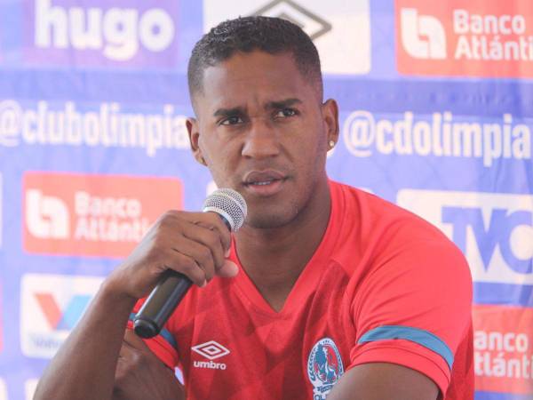 Brayan Beckeles también habló de la poca participación que está teniendo con el Olimpia.