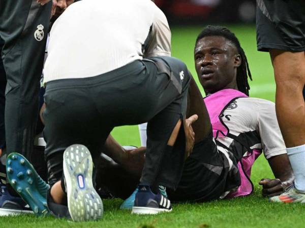 Eduardo Camavinga se lesionó en el entreno previo a la final de Supercopa de Europa.