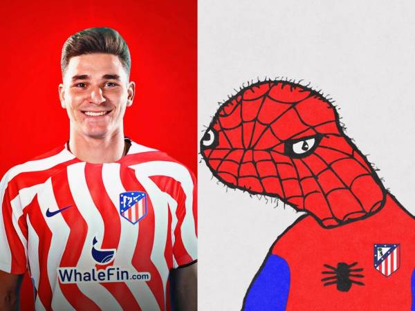 Julián Álvarez es nuevo jugador del Atlético de Madrid para la temporada 2024-25.