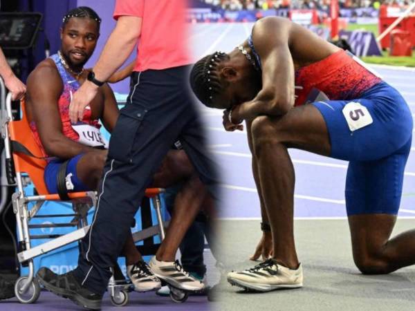 Noah Lyles atleta de Estados Unidos consiguió medalla olímpico a pesar de que estaba enfermo de Covid-19 dos días antes de la competencia