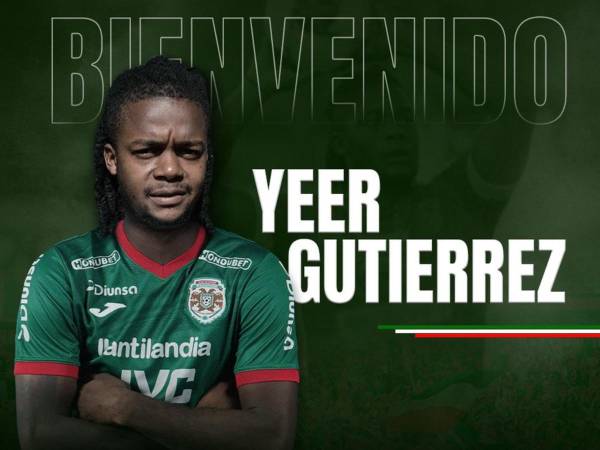 Yeer Gutiérrez es nuevo jugador del Marathón para el Apertura 2024.