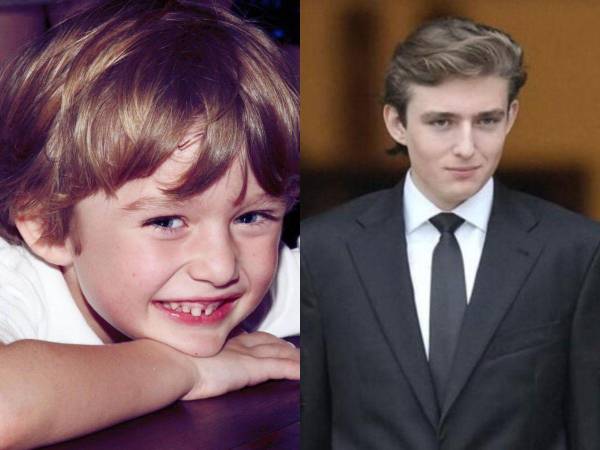 Barron Trump es el quinto hijo del magnate y presidente electo Donald Trump.