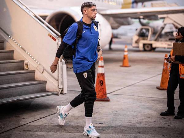 Fede Valverde es uno de los referentes de la selección de Uruguay.