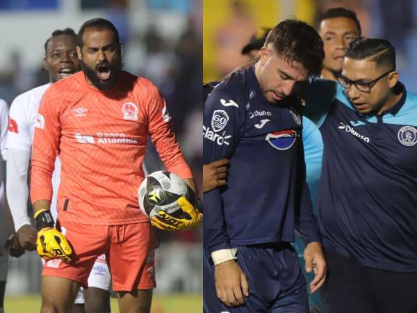 Las mejores postales que dejó el clásico entre Olimpia y Motagua en el Nacional “Chelato” Uclés. El tremendo tifo de la Ultra Fiel y la eufórica celebración de Edrick Menjívar tras atajar el penal.