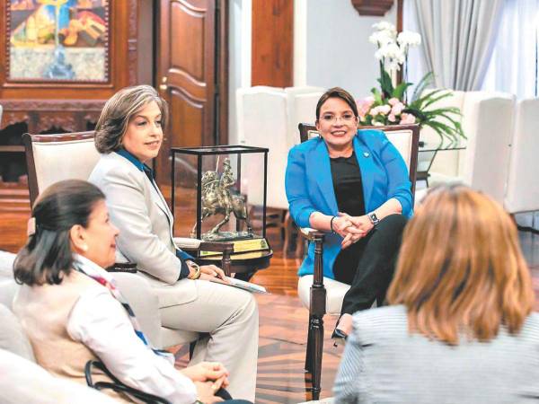 El 25 de abril pasado, la titular del Cohep fue recibida por la presidenta Xiomara Castro y acordaron crear el Consejo de Competitividad.