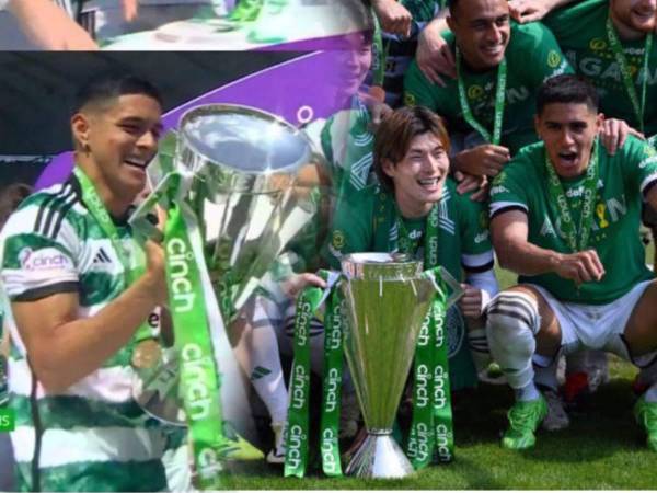 El eufórico festejo de Luis Palma con la copa de la Liga de Escocia, Papá Noel llegó al Celtic Park, y la despedida monumental a Joe Hart. Aquí te compartimos fotos de la celebración del Celtic