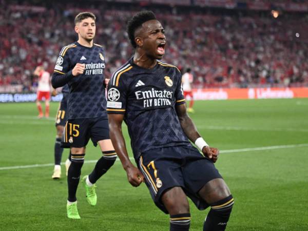 Con doblete de Vinicius Real Madrid saca empate ante Bayern Múnich