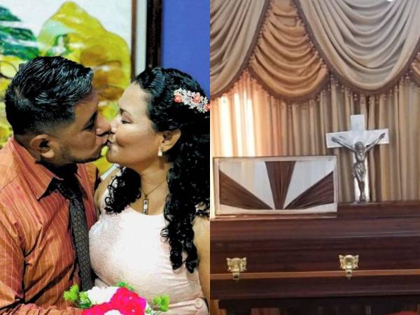 La pareja recién se había casado el domingo por la iglesia y tenían planes de formar una familia.