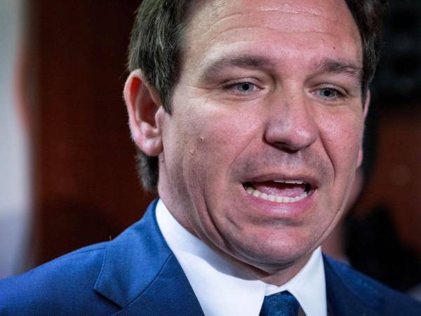 El gobernador de Florida, el republicano Ron DeSantis. EFE/Cristobal Herrera-Ulashkevich.