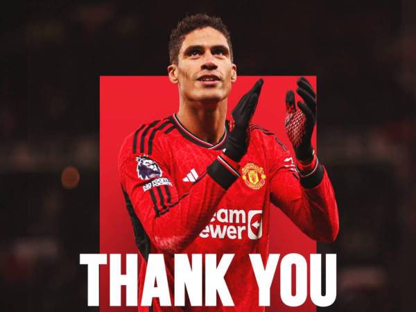 Raphael Varane es el segundo jugador con mayor salario del Manchester United.