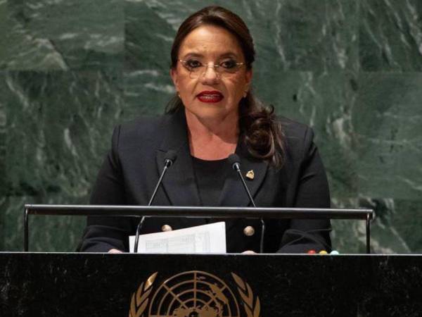 La presidenta Xiomara Castro dará su discurso ante la ONU este miércoles a mediodía.