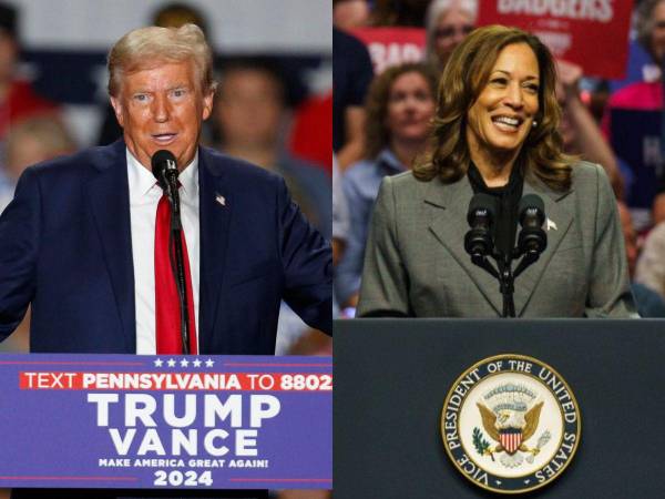 Donald Trump ha recaudado 388 millones de dólares, mientras que Kamala Harris 997,2 millones de dólares, según la<b> </b>Comisión Federal Electoral.