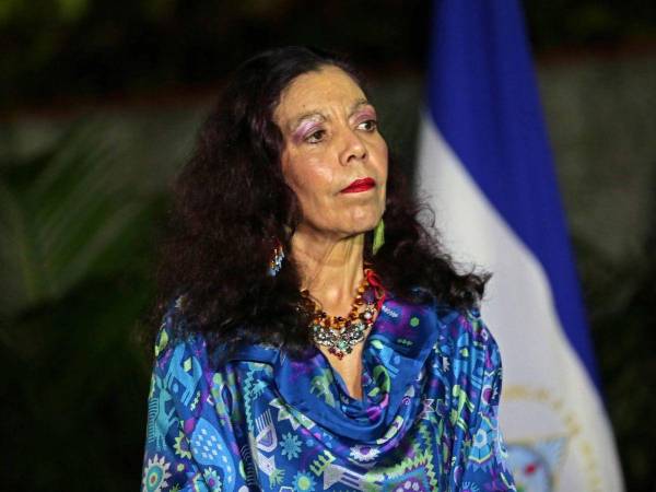 La vicepresidenta de Nicaragua, Rosario Murillo.