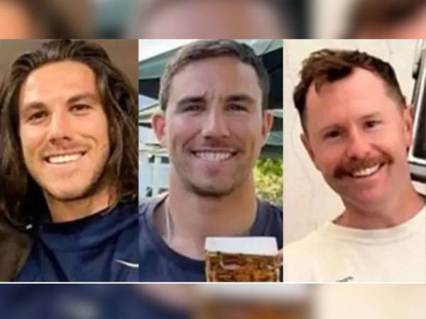 Imágenes en vida de los tres surfistas asesinados en México.