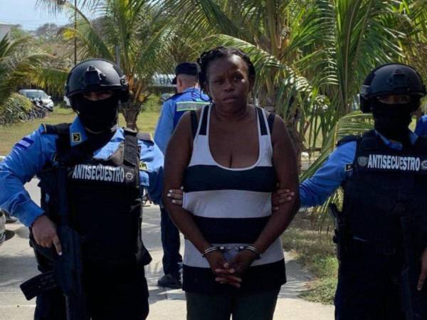 Delcia May Jonhson Bodden, de 39 años, fue detenida por fingir su secuestro.