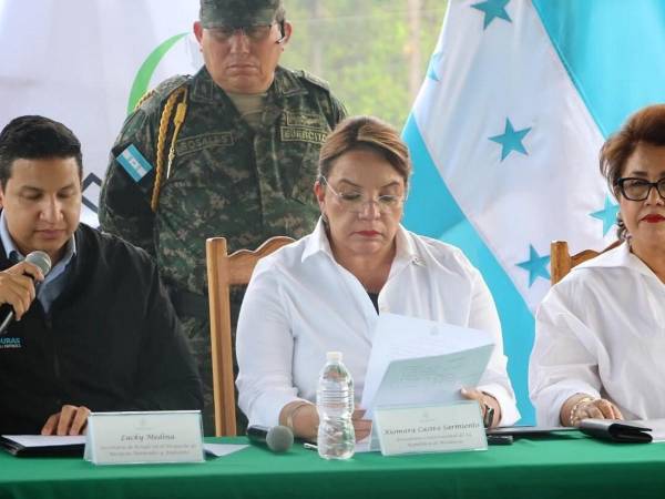 La reunión, encabezada por la presidenta Xiomara Castro, se llevó a cabo en la base militar del Mocorón, en Puerto Lempira, Gracias a Dios.