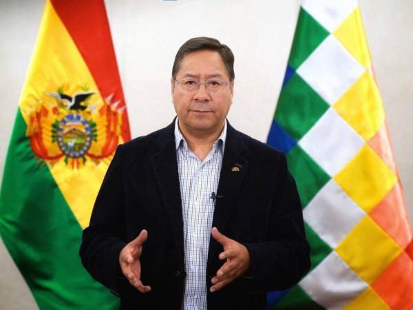 El presidente de Bolivia, Luis Arce, convocó a una movilización.