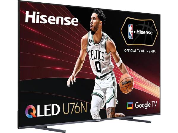 <i>El Hisense QLED 4K TV 100″, una pantalla gigante con tecnología avanzada para una experiencia cinematográfica incomparable.</i>