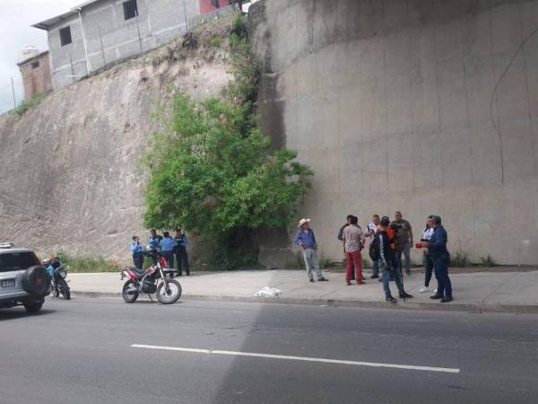 La mujer fue trasladada hasta un centro asistencial para poder salvarle la vida.