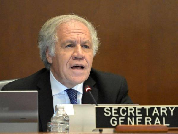 Luis Almagro, secretario general de la OEA