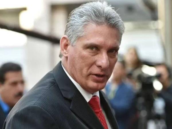 El presidente de Cuba, Miguel Díaz-Canel.