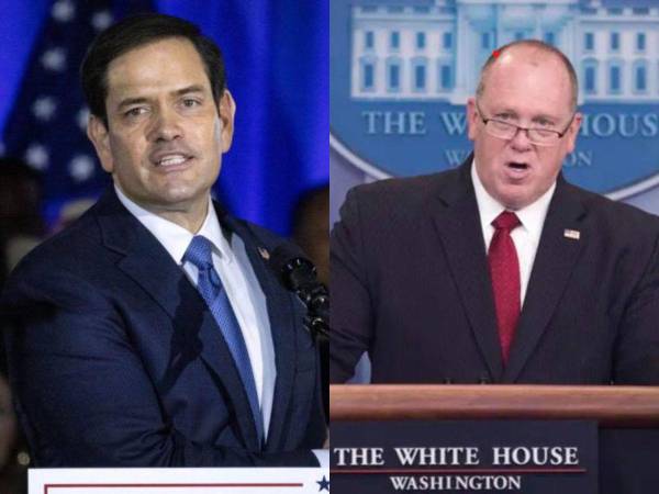 Marco Rubio y Tom Homan representarán un reto para el gobierno de Honduras.