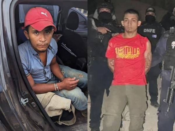 Cristian Agustín Chicas Hernández y José Elvin López Duvón son los dos detenidos en el caso de la masacre en Yoro.