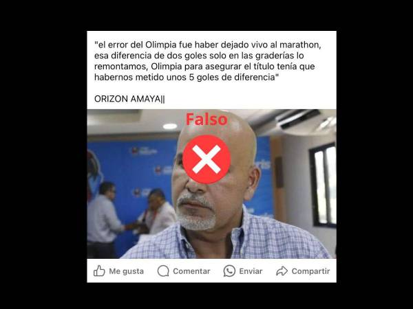 Captura de pantalla a una publicación de Facebook realizada el 24 de mayo de 2024.