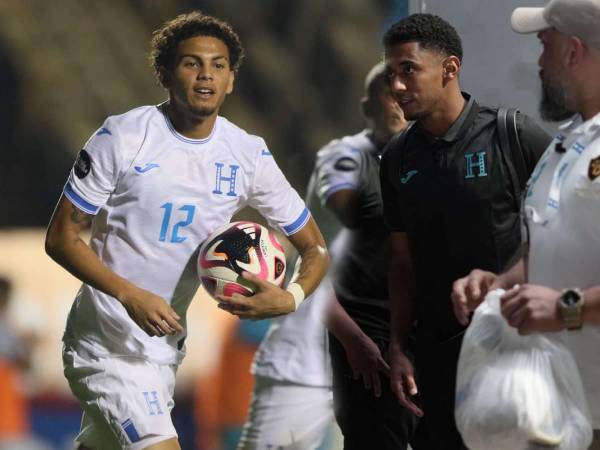 David Ruiz anotó su tercer gol con la camisa de la selección de Honduras.