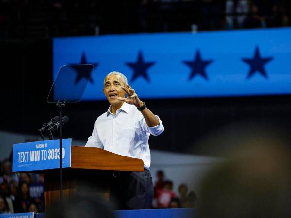 El expresidente de Estados Unidos, Barack Obama.