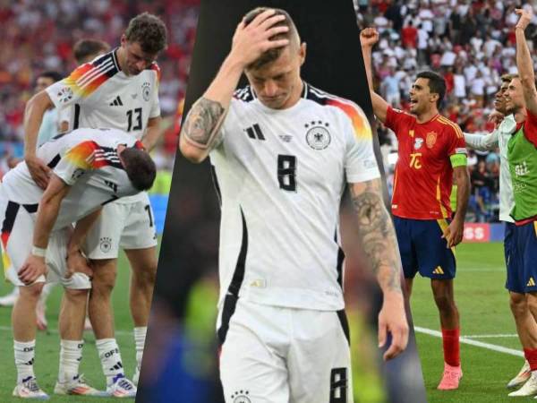 Alemania se despidió de la Eurocopa y Toni Kroos colgó los botines como profesional. El ya exmediocampista retiró a Pedri cuando apenas arrancaba el encuentro.