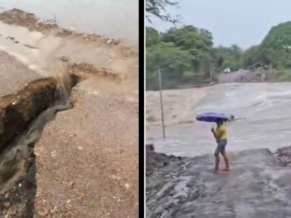 La historia de nunca acabar se cumplió, pues las primeras lluvias destruyeron bordas de contención construidas por la Secretaria de Infraestructura y Transporte (SIT) en la Costa de los Amates que quedó otra vez incomunicado, evidenciando así la deficiente determinación del gobierno que generó una pérdida de 53 millones de lempiras. Los pobladores se mantienen alerta ante la crecida del río Goascorán que amenaza con inundar varios sectores. A continuación los detalles.