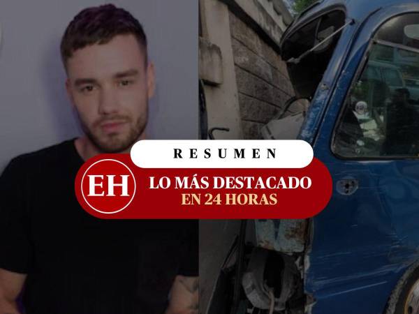 Un exintegrante de One Direction falleció este miércoles en Argentina, mientras que un bus tipo “rapidito” tuvo un accidente dejando a varias personas heridas en la capital. Estas y más noticias a continuación.