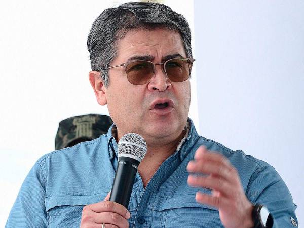 El expresidente de Honduras, Juan Orlando Hernández.