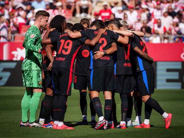 Barcelona derrotó 4-1 a Girona en la quinta jornada de la Liga Española.