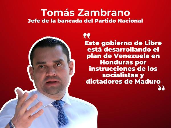 El cambio y renuncia de algunos cargos y la eliminación de Tratado de Extracción entre Honduras y Estados Unidos, son la principales acciones de Libre para llevar a Honduras al camino de Venezuela, según el Partido Nacional. Estas son algunas de las declaraciones del jefe de bancada del PN, Tomás Zambrano.