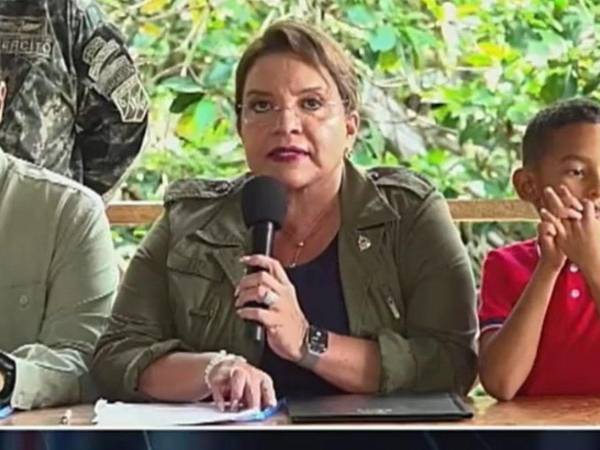 La presidenta Xiomara Castro instó al Congreso Nacional a endurecer las penas de los delitos ambientales tipificados en el Código Penal.