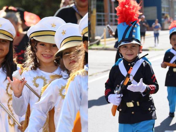 Desde tempranas horas del día en conmemoración al Día de la Bandera Nacional, los pequeñines de educación prebásica se vistieron de colores para adornar las calles de la capital. Las cámaras de EL HERALDO captaron tiernas fotografías de algunas de las escuelas que está representando cada distrito. Aquí las imágenes.