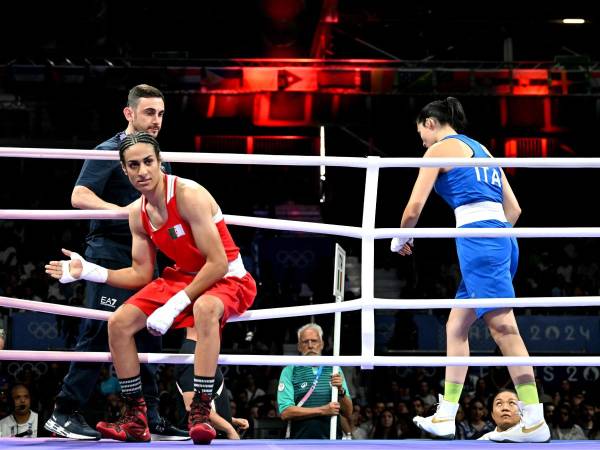 Carini abandonó la pelea ante Khelif a los 46 segundos de haber comenzado en París 2024.