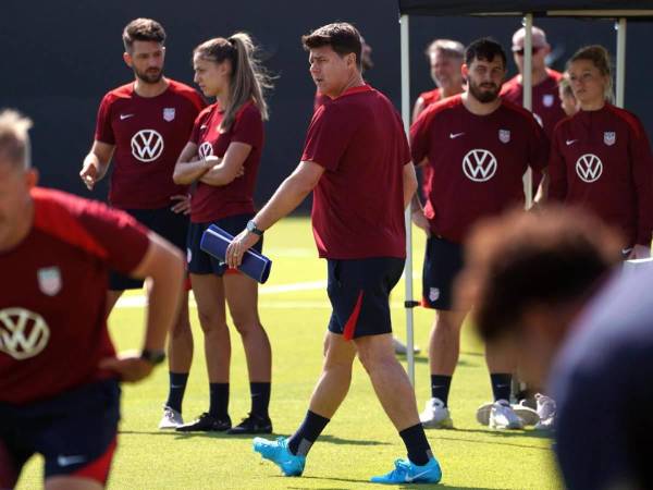 Mauricio Pochettino tomó el mando que tenía Gregg Berhalter en Estados Unidos.