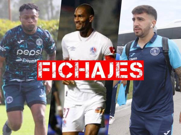 Motagua, Olimpia, Real España y Juticalpa FC son los equipos que han vibrado con fichajes en las últimas horas