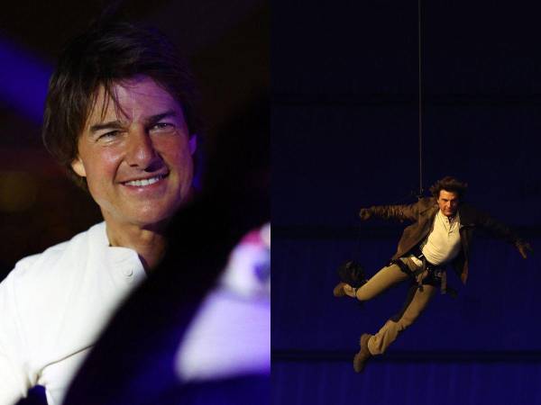 La estrella del cine estadounidense Tom Cruise actuó en la ceremonia de clausura de los Juegos Olímpicos de París-2024, bajando en rápel del techo del Estadio de Francia, como parte del espectáculo preparado por Los Ángeles, sede del evento en 2028.