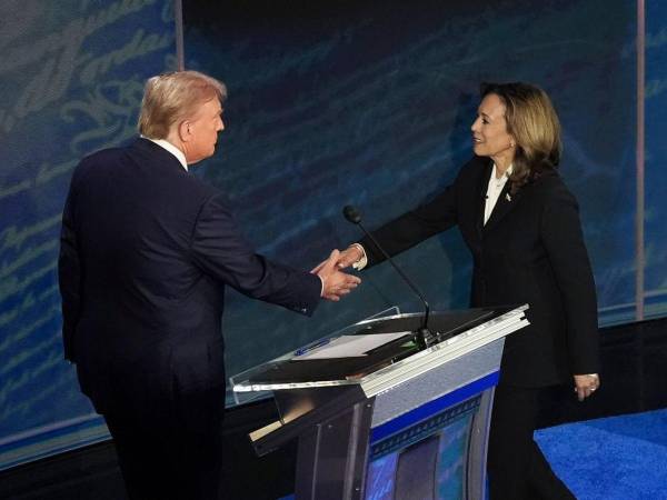 Poco más de una hora con 30 minutos duró el debate presidencial entre Kamala Harris y Donald Trump, el primer encuentro desde que Harris asumió la candidatura.