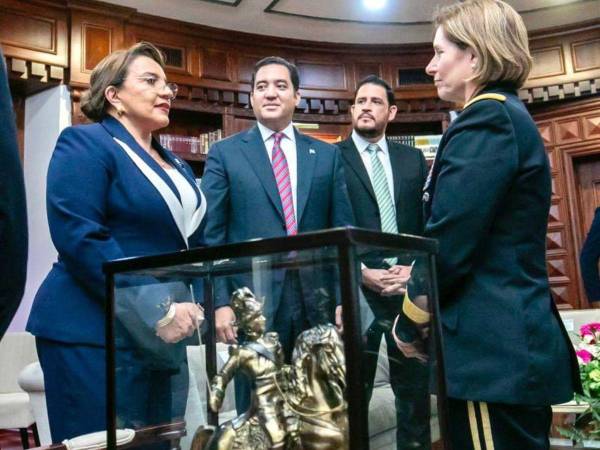 Este lunes la jefa del Comando Sur de los Estados Unidos, Laura Richardson, tuvo su segundo encuentro con la presidenta Xiomara Castro.