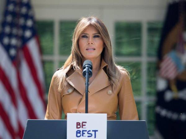 Melania Trump, ex primera dama de Estados Unidos.