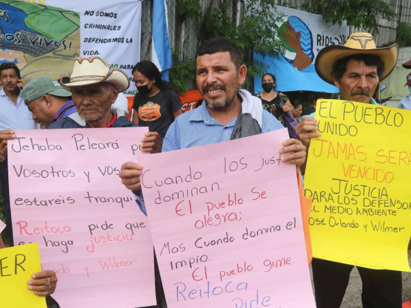 Los crímenes contra ambientalistas y defensores de la tierra, según el Ministerio Público, se concentran en Colón, Atlántida, La Paz, Comayagua y Olancho.